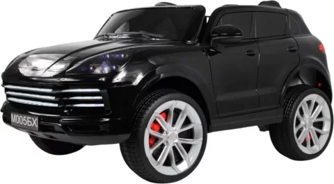 Детский автомобиль RiverToys М005БХ (черный глянец)