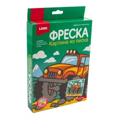 Набор для творчества Lori Фреска. Картина из песка. Монстр-трак / Пз/ф-045 — фото 2
