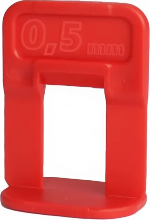 Клипсы для выравнивания плитки Decor Ворота 0.5мм / 669-0050 (50шт)