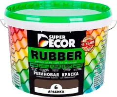 Краска Super Decor Резиновая №06 Арабика (12кг) — фото 9