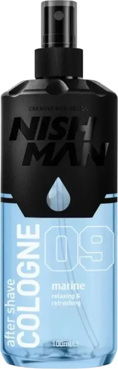Одеколон после бритья NishMan 09 Aftershave Cologne Marine (100мл)