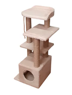 Комплекс для кошек Cat House Акация 1.00 (джут бежевый) — фото 3