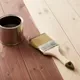 Кисть малярная Toolberg Плоская Микс стандарт 100мм деревянная рукоятка (смешанная щетина ) — фото 7