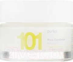 Скраб для лица Purles Кремовый с частичками риса №101 (50мл) — фото 1