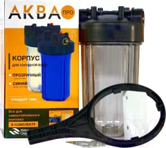 Корпус магистрального фильтра АкваПро 10BB резьба 1" / 403 — фото 2