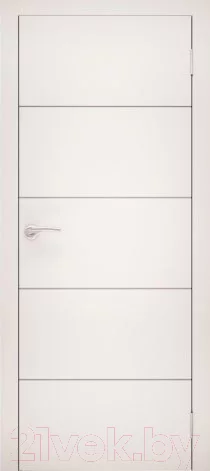 Дверной блок Та самая дверь Л11 80x210 правая (белый)
