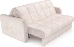 Диван Mebel-Ars Аккордеон Свег НПБ 120x200 (велюр бежевый Plush OWV-33) — фото 6