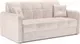 Диван Mebel-Ars Аккордеон Свег НПБ 120x200 (велюр бежевый Plush OWV-33) — фото 10