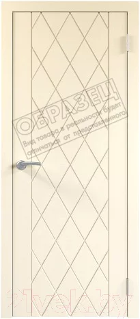 Дверной блок Та самая дверь Л12 ЗАЛ 130x210 правая (белый)