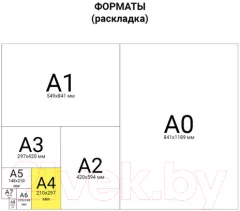 Сертификат-бумага Brauberg Голубая сеточка / 122618 — фото 8