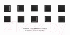 Выключатель Karlik Жалюзийный 12MWP-8 (черный матовый) — фото 4
