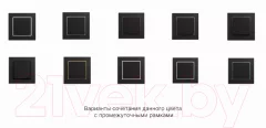 Выключатель Karlik В американском стиле 12MWPUS-6 (черный матовый) — фото 4