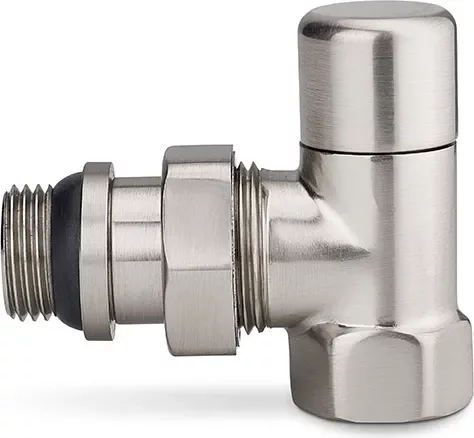 Клапан запорный Varmega Угловой 1/2" / VMDV03-510404 (матовый никель)