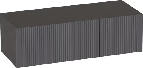 Антресоль Мебельград Нора 1390 139x53x41 (бруклин/графит)