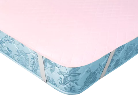 Наматрасник защитный Just Sleep НР на резинке 140х200 / 130852020-26 (розовый)