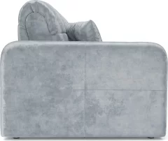 Диван Mebel-Ars Аккордеон Свег ППУ 140x200 (велюр серый Plush OWV-11) — фото 4