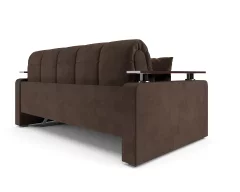 Диван Mebel-Ars Аккордеон Бакли НПБ 140x200 (велюр молочный шоколад НВ-178/13) — фото 4