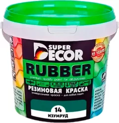 Краска Super Decor Резиновая №14 Изумруд (1кг) — фото 9