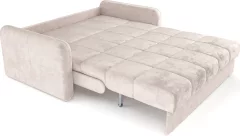 Диван Mebel-Ars Аккордеон Свег ППУ 155x200 (велюр бежевый Plush OWV-33) — фото 7