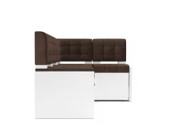 Уголок кухонный мягкий Mebel-Ars Ганновер 176x82x104 (велюр молочный шоколад НВ-178/13) — фото 3