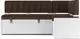 Уголок кухонный мягкий Mebel-Ars Ганновер 176x82x104 (велюр молочный шоколад НВ-178/13) — фото 8