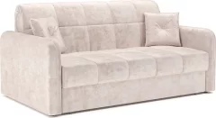 Диван Mebel-Ars Аккордеон Свег ППУ 180x200 (велюр бежевый Plush OWV-33) — фото 2