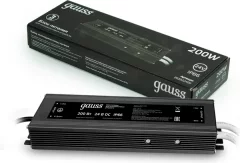 Блок питания для светодиодной ленты Gauss 200W 24V IP67 / 202022400 — фото 10