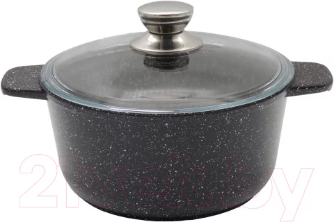 Кастрюля Виктория Гранит АЛА 2.0л (G08 2.0G)