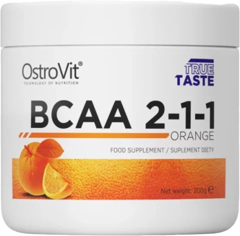 Аминокислоты BCAA OstroVit 2-1-1 (200гр, апельсин)