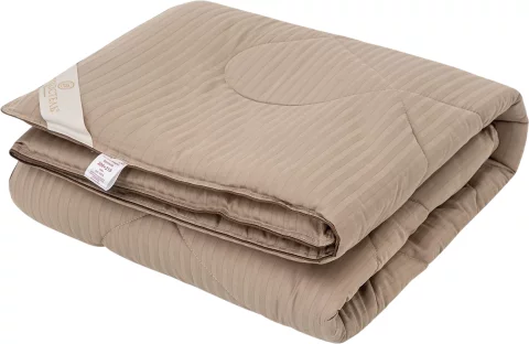 Одеяло АртПостель Облегченное 2сп 172x205 / 5175 (страйп-сатин/верблюжья шерсть)