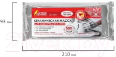 Керамическая масса Остров Сокровищ 228731 (500г, белый) — фото 2