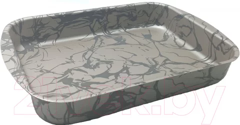 Противень Виктория П25x35СМ (серый/мрамор)