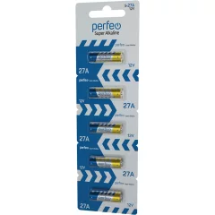 Комплект батареек Perfeo А27-BP5 Super Alkaline / PF 27A/5BL — фото 2