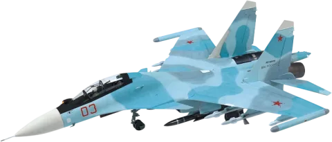 Сборная модель Звезда Российский многоцелевой истребитель Су-30СМ / 4808
