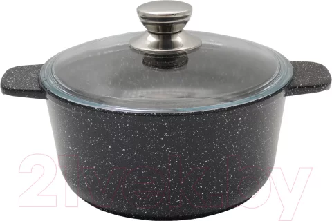 Кастрюля Виктория Гранит АЛА 3.0л (G08 3.0G)