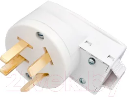 Вилка штепсельная Bylectrica В32-003 (белый)