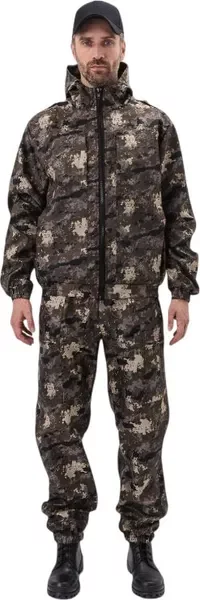 Костюм для охоты и рыбалки УРСУС Каскад кмф Штурм Полофлис / КОС345 (р.52-54, 182-188) — фото 7