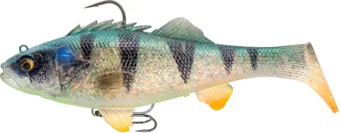 Мягкая приманка Savage Gear 3D Perch RTF FS 12.5cm 37g Ghost Silver / 1624943