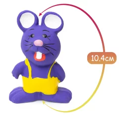 Игрушка для собак Duvo Plus Мышка 400035/mouse (фиолетовый) — фото 2