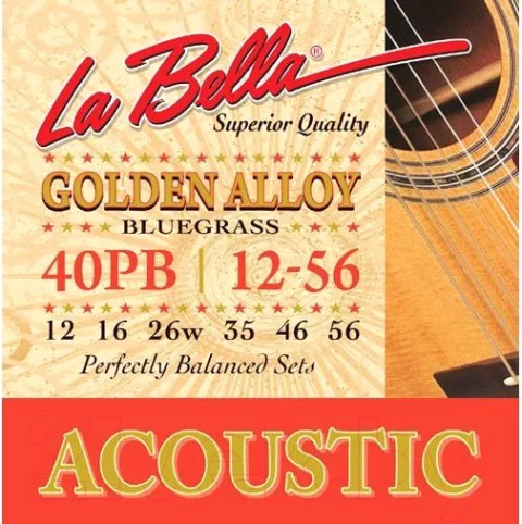 Струны для акустической гитары D'Addario 40PB