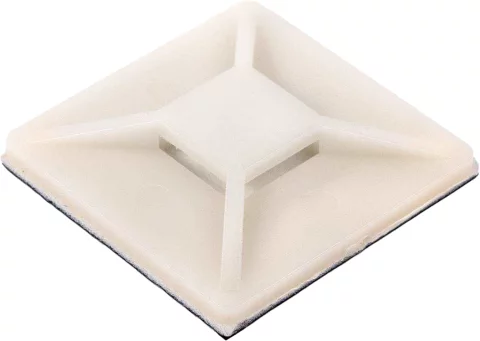 Площадка самоклеящаяся Fortisflex ПМС 40x40 / 49447 (100шт, белый)