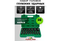 Набор головок слесарных Forsland 4167-5MPB (65459) — фото 2