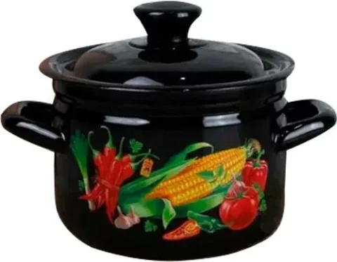 Кастрюля КМЗ Царица полей / 41704-102/6-У4 (коричневый)