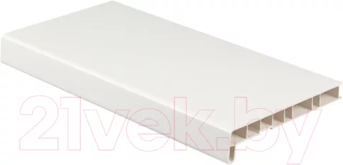 Подоконник Crystallit Премиум 450x1800 (белый матовый)