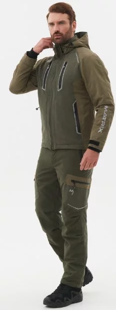 Костюм для охоты и рыбалки Huntsman Матрица -5°С Хаки Исландия (р.56-58/182-188) — фото 3