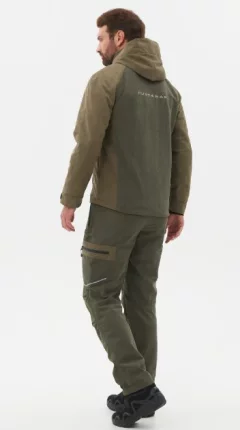 Костюм для охоты и рыбалки Huntsman Матрица -5°С Хаки Исландия (р.44-46/182-188) — фото 4
