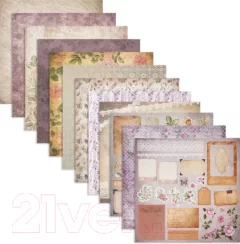Набор бумаги для скрапбукинга Остров Сокровищ Винтаж / 662766 (12л) — фото 2