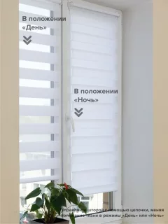 Рулонная штора АС МАРТ Баланс 67x160 (белый) — фото 3