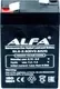 Аккумуляторная батарея ALFA battery 6V-2.8Ah F1 / SL6-2.8 — фото 6