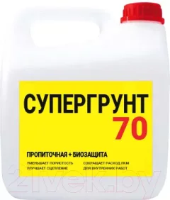 Грунтовка Super Decor Супергрунт 70 под резиновую краску (5кг) — фото 3